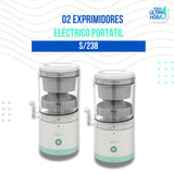 EXPRIMIDOR ELECTRICO PORTATIL DE NARANJA Y FRUTAS