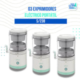 EXPRIMIDOR ELECTRICO PORTATIL DE NARANJA Y FRUTAS