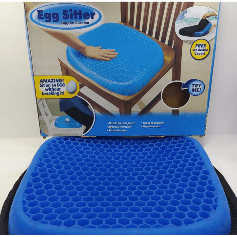 Cojín de Gel Ortopédico Flexible y Confortable