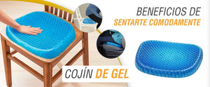 Cojín de Gel Ortopédico Flexible y Confortable